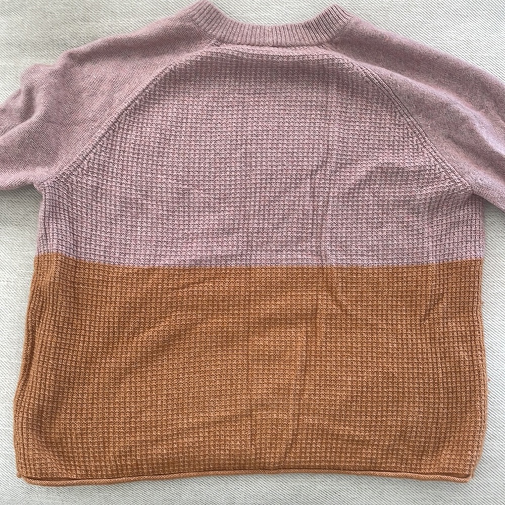 Madewell waffle sweater - Picture 2 of 4